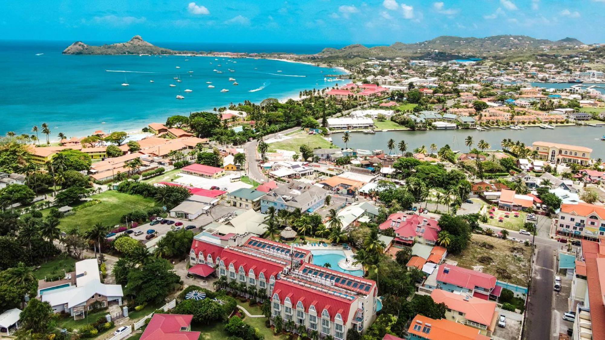 Coco Palm Hotel Gros-Islet Buitenkant foto