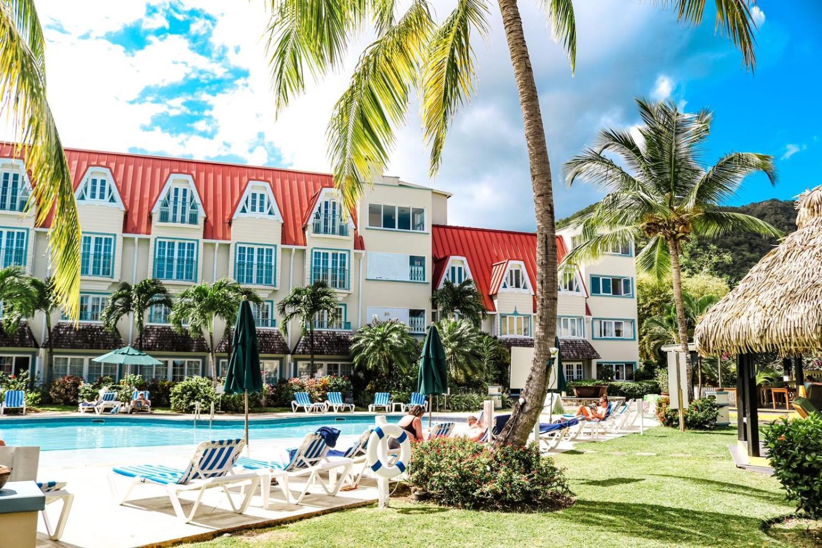 Coco Palm Hotel Gros-Islet Buitenkant foto